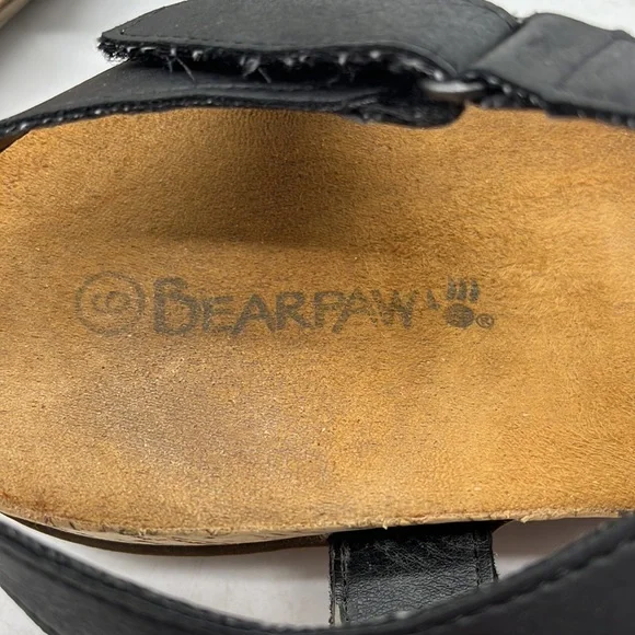 Bearpaw Black Suede Sandal Size 9. BSN2679D - Picture 8 of 8